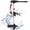 Black, variant on Naipo Electric Trolling Motor with 55 Lbs Thrust 8 Speeds, Boat Fishing Motor with Telescoping Handle, LED Battery Indicator for Kayak Fishing Boat Freshwater Use, Black