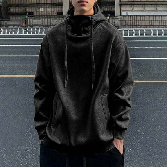 Mens Sweatshirt Quarter Zip Slim Fitted Plaid Stand Collar Trendy Pullover with 3 Pockets Stylish Color Block Long Sleeve Comfy Sweatshirts Casual Work Pullover