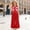 Red, variant on Laipiong Stylish Girls Vest With Wide Leg Pleated Pants Fashionable Two Piece Outfit For Toddler And Kid Hot Pink 2-3