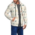 thumbnail image 3 of Zip Up Hoodies for Men - Minimalist Multicolor Horse_A Long Sleeve Comfrt Men'S Fashion Hoodies & Sweatshirts, Jackets for Men Hoodies Pullover Clothing Clothes with Pouch, 3 of 5