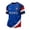 Blue, variant on Men France Soccer Jersey,France Rooster Flag Graphic Short Sleeve Football T-Shirt,Quick Dry Breathable Francia Soccer Shirt for Match Day Dark Blue L