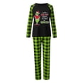 thumbnail image 2 of Pijamas navideños a juego Grinch - TKing Fashion 2024 Nuevos conjuntos de pijamas navideños familiares a juego Grinch, pijamas navideños navideños para parejas, adultos y niños, Mujer XL, 2 of 4