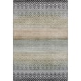 thumbnail image 2 of Addison Rugs Mayfield Premium Machine Washable Transitional Geometric Gray Rectangle Rug, 9' X 12' Machine Washable Transitional Geometric Gray Oversized Sherpa Throw Blanket, 2 of 6