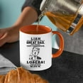 thumbnail image 3 of Customizaholic Funny Custom Name Dad Mug - Great Dad Losers Quote Coffee Cup, Personalized Father’s Day Gift, Gag Gift for Husband, Grandpa, Stepdad, Birthday or Christmas, 3 of 6