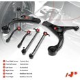 thumbnail image 2 of A-Premium 6Pcs Front Suspension Kit Lower Control Arm Tie Rod End Sway Bar Link Compatible with Hyundai Accent 2006-2011 1.6L, 2 of 9