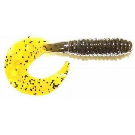 Kalins Lunker Grub 5 10ct Green Pumpkinseed