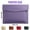 B, variant on A4 Leather File Bag Waterproof Wear Resistant Document Pouch Zipper Paper Organizer Portfolio for School Office Business