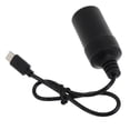 thumbnail image 3 of USB C PD Type C Male to 12V Car Cigarette lighter Socket Female Step Up Cable, 3 of 4