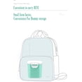 thumbnail image 3 of Caja de leche en polvo para bebés, dispensador de alimentos portátil de plástico, leche de fórmula en polvo, caja de almacenamiento para bebés, para niños, verde, 800 ml, 3 of 5