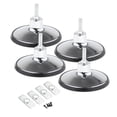 thumbnail image 3 of Almencla 4Pcs Billiard Pool Table Leg Levelers Adjustable Pad Game Table Leg Levelers, 3 of 8