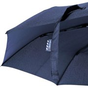 Knirps A.050 Navy Manual Open Close Travel Rain Umbrella for Adults – Ultra Lightweight, Compact Windproof 38.5 Water Resistant Canopy, Steel Aluminum Frame, Travel Case Included