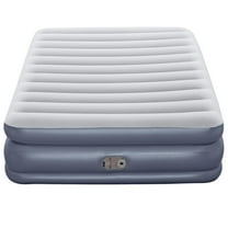 Ozark Trail Queen Air Mattress, Air Bed with Pump, 18 Inch Inflatable Air Mattress, Blow Up Bed