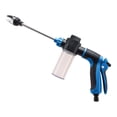 thumbnail image 2 of High Pressure Water Spray with Detergent Tank, Car Wash Spray Gun with Soap Container, Garden Hose Nozzle with Reservoir, Multi Purpose Cleaning Spray Tool （Blue）, 2 of 9
