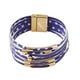 thumbnail image 2 of Decoraciones para el Día de los Caídos, decoraciones para el 4 de julio, pulsera de cuero con cierre magnético y bandera del Día de la Independencia, pulsera de cuero con cuentas, pulsera de tubo de l, 2 of 6