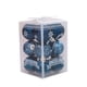 thumbnail image 1 of Billuyoard 12x adornos de brillo para decoración del hogar bolas de Navidad con bolas de árbol de Navidad de construcción duradera Kits de decoración para fiestas azul oscuro, 1 of 6