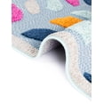 thumbnail image 6 of Unique Loom Aruba Outdoor Collection Area Rug - Oranjestad (7' 10" Square Blue/Light Blue), 6 of 12