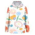 thumbnail image 6 of Bovemsi Sweatshirt for Women Fashion Spring Summer Casual Long Sleeve Hoodies Sweatshirts Top Camo Hoodie, 6 of 9