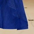 thumbnail image 3 of BLTIBY Women's Sequin Maxi Formal Dresses Long Sleeve Cocktail Wedding Guest Wrap Dress Elegant V Neck Party Gowns with Slit Blue L, 3 of 4