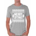 thumbnail image 1 of Awkward Styles Merry Liftmas Shirt Merry Liftmas Christmas Tshirts for Men Christmas Holiday Shirt Lifting Top Gym Workout T Shirt Merry Christmas Shirts Ugly Christmas Party Shirt Men's Holiday Shirt, 1 of 4