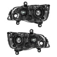 thumbnail image 2 of New Pair Of Halogen Headlights Compatible With Chrysler Town & Country Limited Mini Passenger Van 4 door 3.6L 2015 2016 By part number 5113336AI 5113337AI CH2502192 CH2503192, 2 of 4