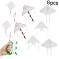 thumbnail image 4 of 8 Sets Kids Kite Assorted Blank Paint DIY Kite Making Kit Outdoor Flying Kite, 4 of 6