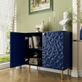thumbnail image 2 of Boyel Living 2-Door Accent Sideboard Storage Cabinet, Blue Modern Sideboard Buffet Cabinet for Hallway, Entryway or Living Room, 2 of 6