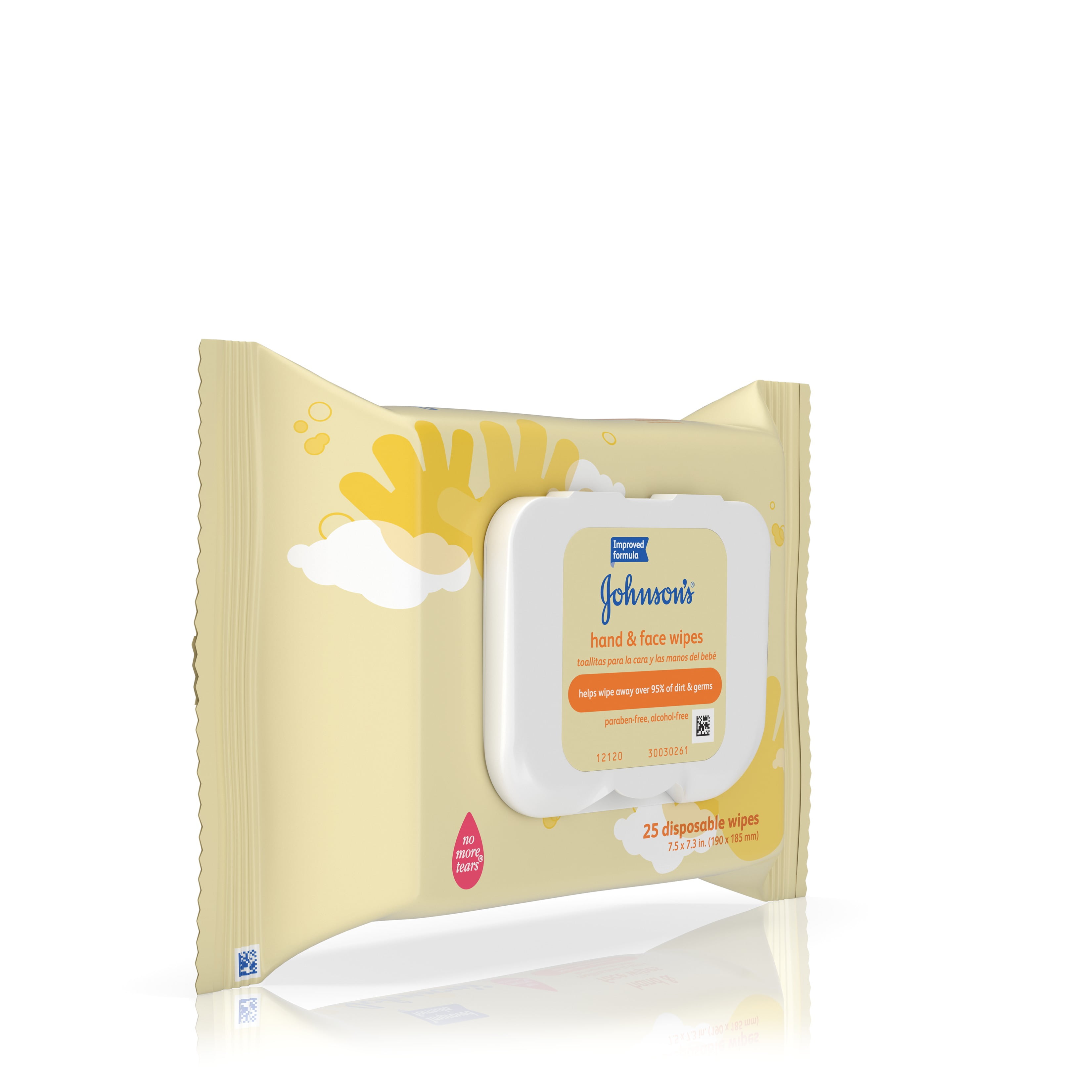 johnsons baby wipes box