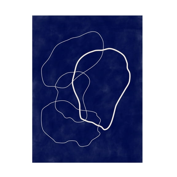 Trademark Fine Art Elena Ristova Indigo3 Canvas Wall Art