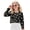 Bee Honeycomb, variant on Ghost Book Print Girls Crop Tops Oversized Crewneck Long Sleeve Sweatshirts Kids Fashion Drop Shoulder Pullover, 5-6 Years