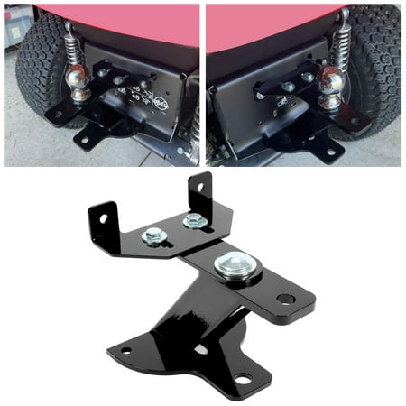Kojem Universal 5 Rise 3-Way Lawn Mower Garden Tractor Hitch Tow Receiver Support Brace Kit