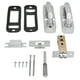 thumbnail image 2 of Cerradura de puerta de cerca, manija de doble cara Cerradura de puerta mecánica Cerradura de puerta Durabilidad extendida, 2 of 9