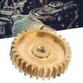 thumbnail image 4 of Servo Spur Gear, Brass Spur Gear Size Approx 6mm / 0.2in  For Industry For Gear  For 90 Gear Hub Gear For 30 Tooth Pinion, 4 of 8