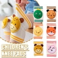 thumbnail image 2 of LUVCLS Rodilleras de verano para niños, almohadillas antipatadas para bebés que aprenden a gatear y caminar, 2 of 7