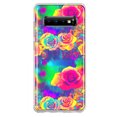 thumbnail image 1 of MUNDAZE Samsung Galaxy S10 Hippie Tie Dye Colorful Roses Double Layer Phone Case Cover, 1 of 6