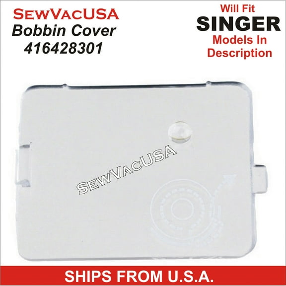 Singer Compatible Bobbin Cover 416428301 Fits Heavy Duty Models In Description