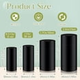 thumbnail image 2 of 30 Pcs Empty Deodorant Containers Twist up Filling Stick Plastic Deodorant Container Refillable Bottles Bottomfill Round Lip Balm Tubes for Homemade DIY Lipstick Crayon(30 ml,Black), 2 of 6
