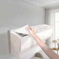 thumbnail image 4 of Cut‑to‑Fit Air Vent Filter for HVAC Vents, 7.87 x 31.5‑Inch, Captures Dust, Pet Dander & Pollen, Fits Ceiling, Wall and Floor Registers, Mounting Fasteners Included, Keeps Indoor Air Cleaner, 4 of 7