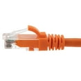 thumbnail image 2 of NavePoint Ethernet Patch Cable CAT6A, UTP, 24AWG, 3 Ft,  10 pack, Orange, 2 of 4