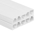 thumbnail image 5 of vidaXL Cable Trunking 0.6"x0.4" 32.8' PVC, 5 of 8
