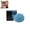 Blue, variant on Fuzz Squishy Stress Ball, Soft Smiley Face Sensory Ball for Anxiety Relief, Fuzz Stress Ball for Hand Squeezing (Bule, 1PC)