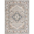 thumbnail image 5 of BoutiqueRugs Erez Farmhouse Runner Rug - Machine Washable - Dark Blue, Light Blue, Tan - 2'7" x 7'3" Runner, 5 of 17
