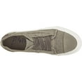 thumbnail image 5 of Blowfish Women's Marley Fashion Sneaker, Steel Grey Color Washed Canvas, (10), 5 of 6