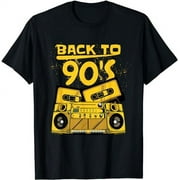 Back To 90's Vintage Cassette Tape Classic 80s 90s Mixtape T-Shirt