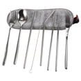 thumbnail image 1 of MasteelfCA 1 Set Portable Tableware Set Fork Spoon Cleaning Brush Straw and Table Cutter Home Supplies, 1 of 8