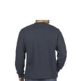 thumbnail image 4 of Coleman Men's 1/4 Snap Sherpa Lined Waffle Relaxed Fit Henley Shirt (Indigo Heather, L), 4 of 4