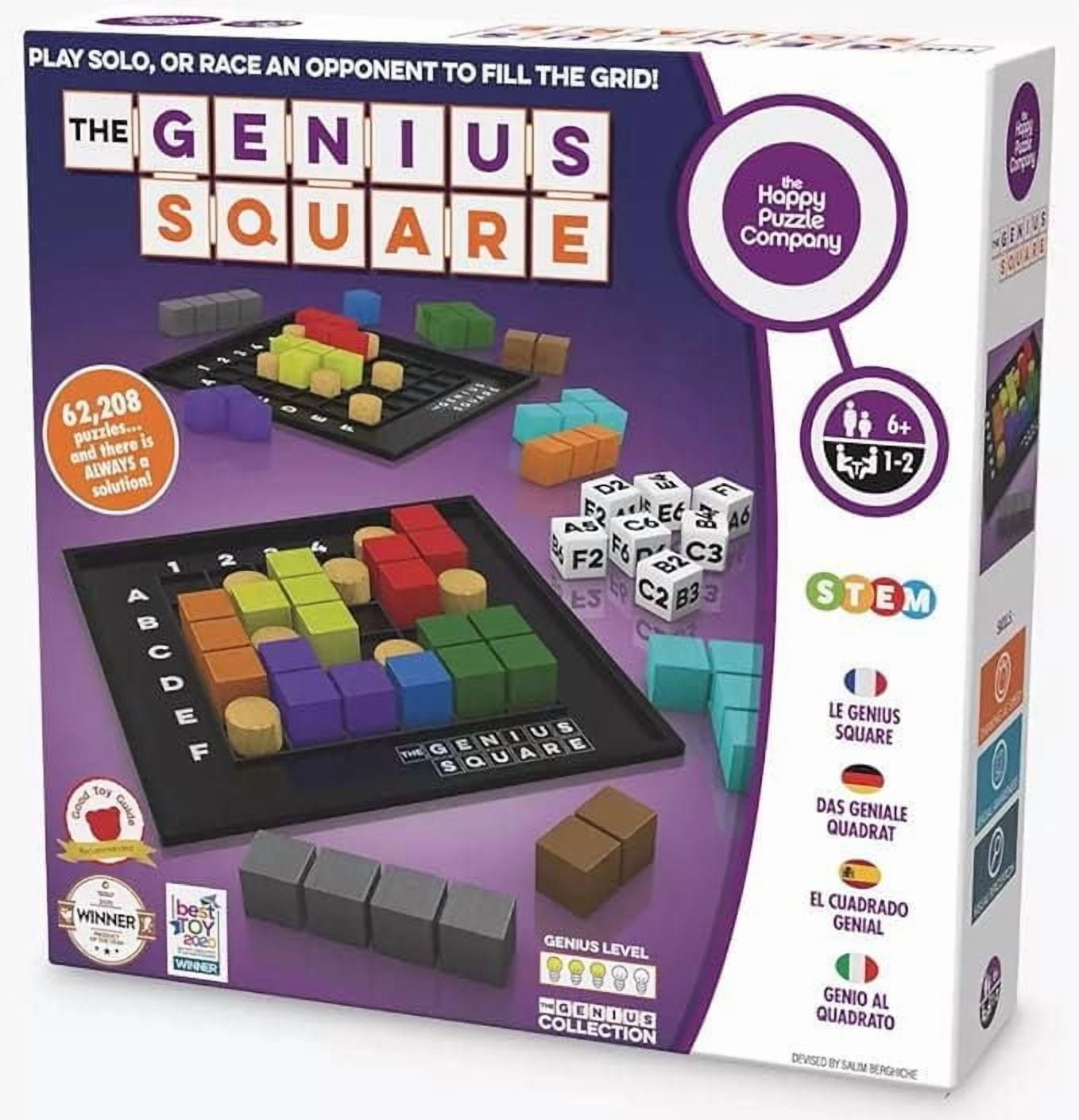Smart Games: The Genius Square - Logic Game for 2 players - 6+
