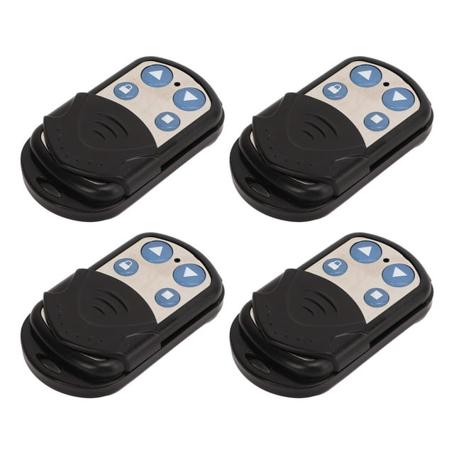 Control Remoto Para Puerta De Garaje De 433 MHz, 4 Piezas, Antirrobo Con Un Botón, Códigos De Aprendizaje Portátiles, Abridor De Puerta Para Puerta De Garaje, Para Puertas