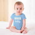 thumbnail image 2 of Boss Baby - Baby Clothes - Funny Newborn Bodysuit Outfits for Boys And Girls Sky Blue-style 18months, 2 of 7