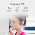 thumbnail image 6 of myFirst Kids Airwaves Wireless Open-Ear Headphones - Safe Listening, Long Battery Life, New - Blue, 6 of 12