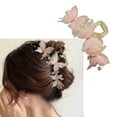 thumbnail image 2 of RUISINERY Aesthetic Mesh Butterfly Hair Claw Clip Acrylic Hair Shaping Jaw Clip Strong Secure Claw Clip Hair Styling Accessories, 2 of 9